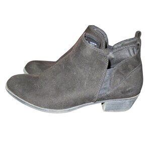 SO Authentic American Heritage Hanno Black Suede Ankle Boots sz 7